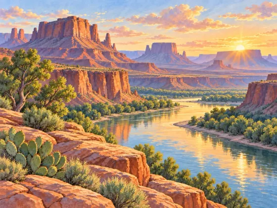 Mesa Sunrise — finished reference painting