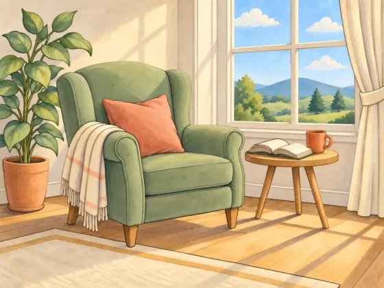 Sunlit Reading Corner — finished reference painting